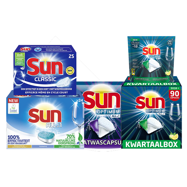 Sun vaatwastabletten